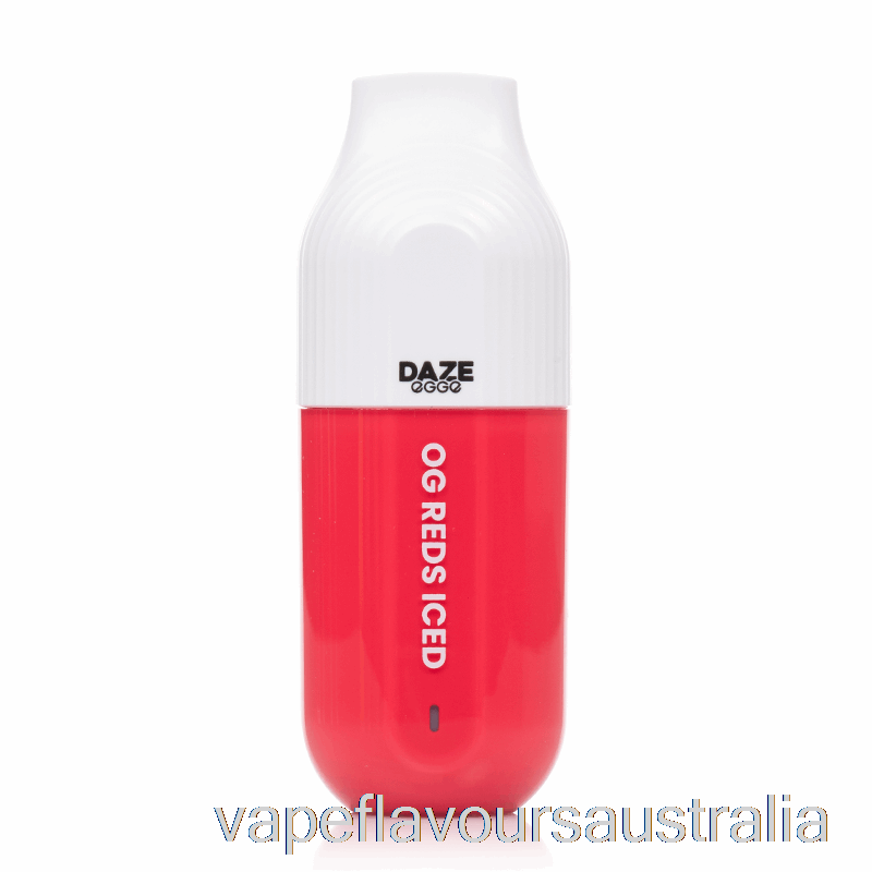 Vape Australia 7 Daze EGGE 3000 Disposable OG Reds Iced